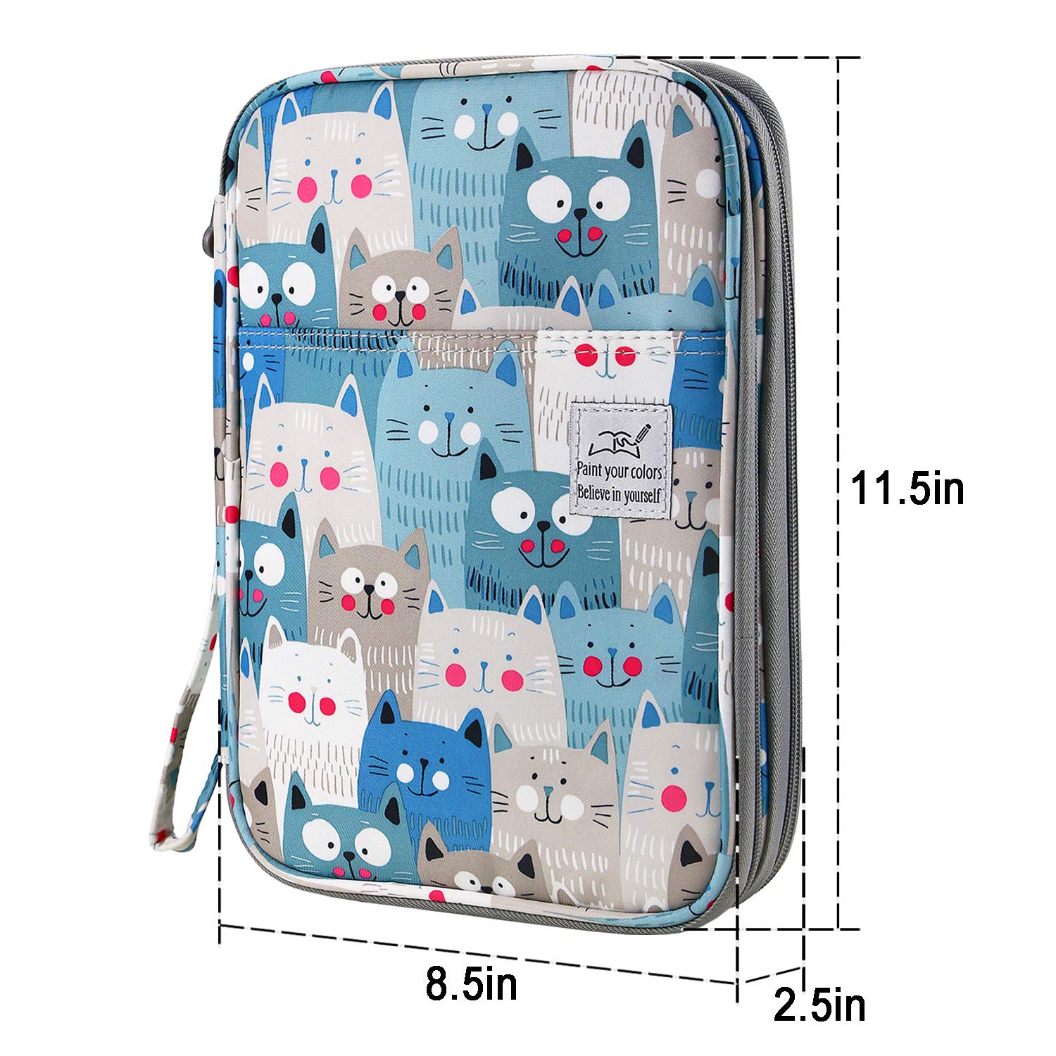 Amazon.com : YOUSHARES 192 Slots Colored Pencil Case, Large